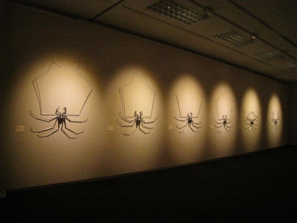 insect 01～07　展示風景　2012　next信州新世代のアーティスト展　長野県伊那文化会館